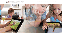 Desktop Screenshot of interactiveart.com
